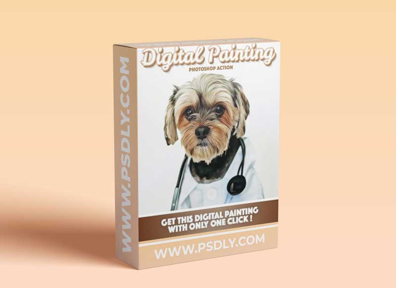 GraphicRiver - Digital Painting Photoshop Action 30333660