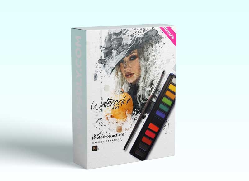 GraphicRiver - Watercolor Art - Aquarelle - Photoshop Action 30305161