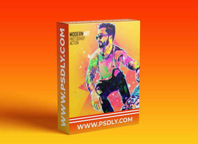 GraphicRiver - Modern Art Photoshop Action 30855119