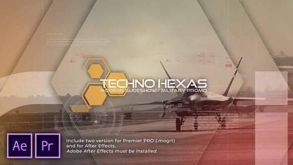 Videohive Hexagones Opener Techno Promo 31161580