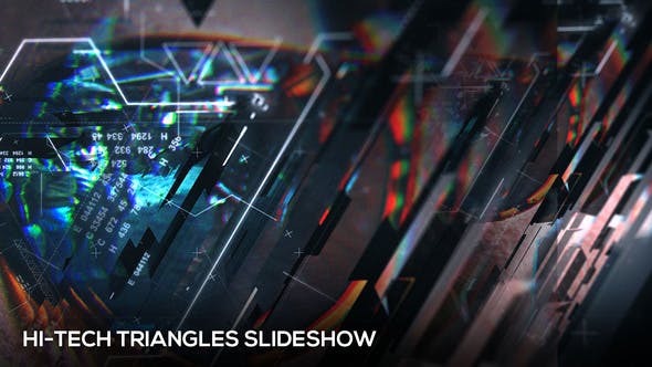 Videohive Hi Tech Triangles Slideshow 20146034