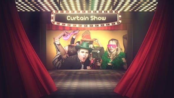 Videohive Curtain Show 19201461