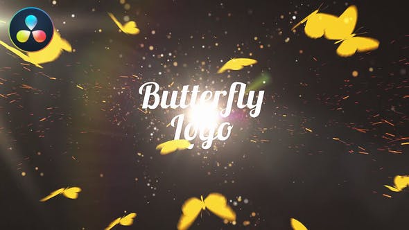Videohive Butterfly Logo Reveal 30623198
