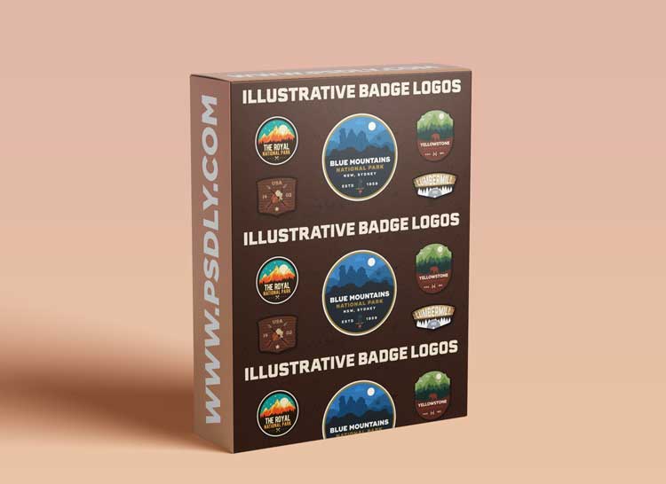 Logo Design: Illustrative Retro Badges