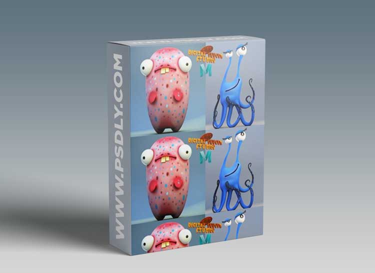 Modeling and Rendering Cute Characters in Maya 2020