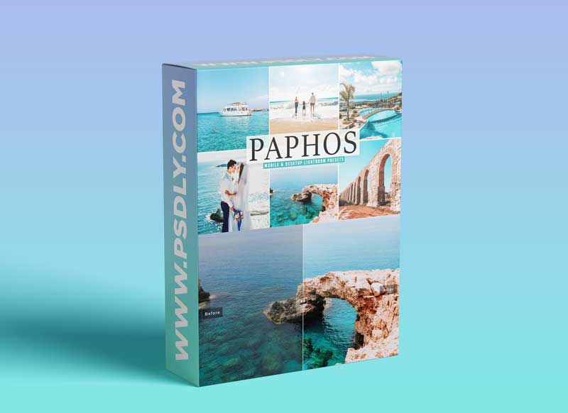 Paphos Mobile & Desktop Lightroom Presets