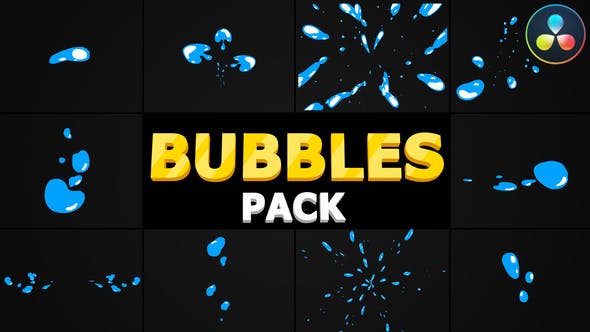 Videohive Bubbles Pack DaVinci Resolve 31271911