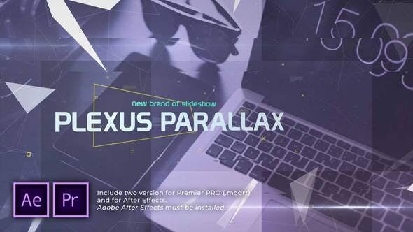 Videohive Plexus Parallax Slideshow Opener 31083394