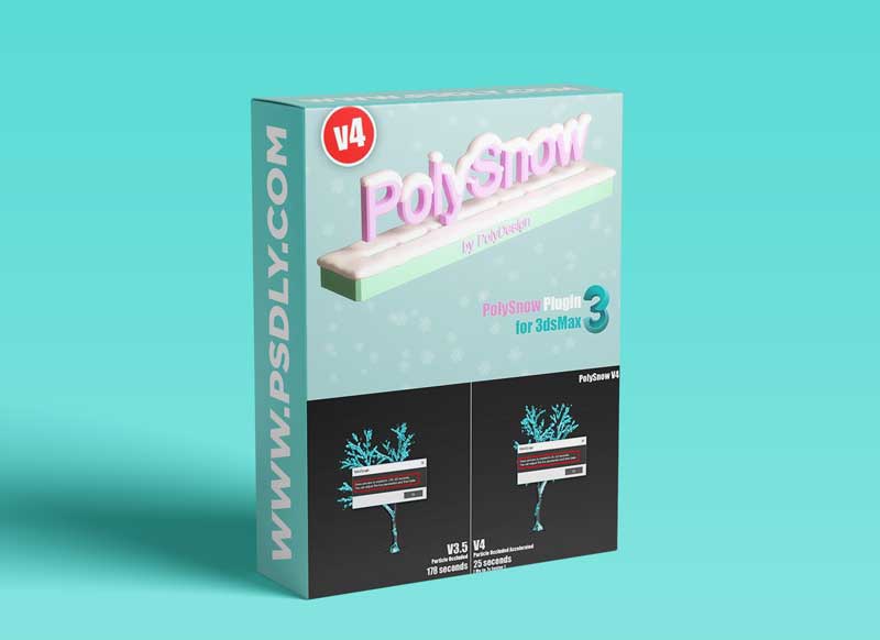 PolySnow Plus for 3ds Max 2016-2021
