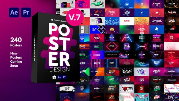 Videohive Posters Pack V7 30259738