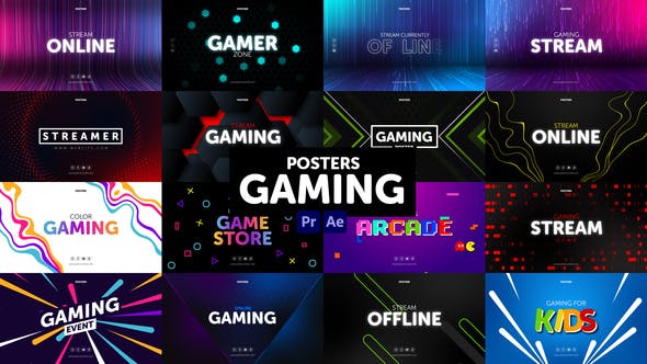 Videohive Posters Gaming 30898814