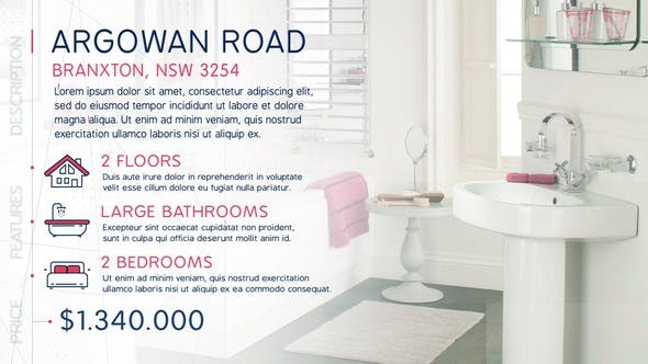 Videohive Real Estate Minimal Lines 31252810