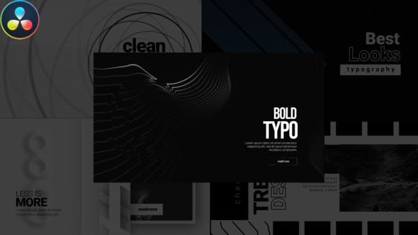 Videohive Typography Modern Pack 29977595