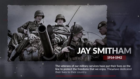 Videohive Memorial Day History Slideshow 26627422