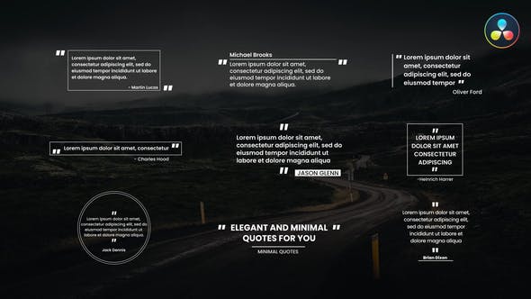 Videohive Minimal Quotes 29789500