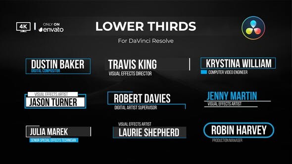 Videohive Lower Thirds 29913653