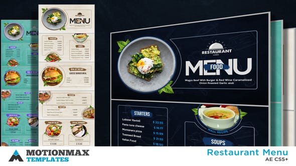 Videohive Restaurant Menu 23154241