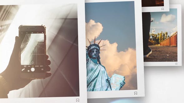 Videohive Slideshow Square Photo DaVinci Resolve 29518554