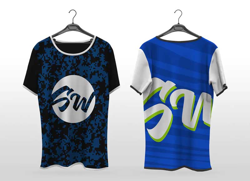 T-shirt on Hanger Mockup