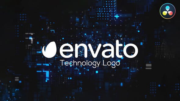 Videohive Digital Technology Logo for DaVinci Resolve 30996131