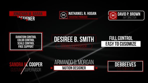 Videohive Stylish Minimal Titles Vol.2 30082282