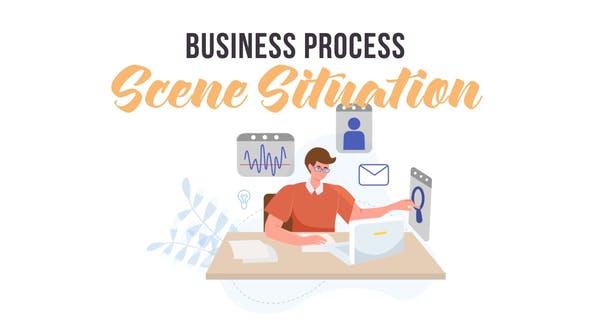 Videohive Business process Scene Situation 31859614