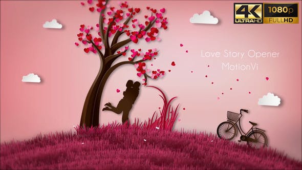 Videohive Love Story Opener 31847399