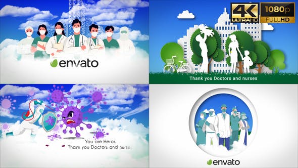 Videohive Medical & Healthcare Are Heroes B33 31606554