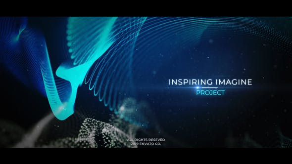 Videohive Imagine Particles Titles 25331041