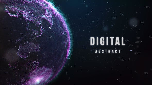 Videohive Digital Abstract Opener Titles 25361934