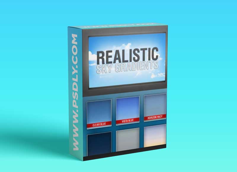15 Realistic Sky Gradients for Photoshop