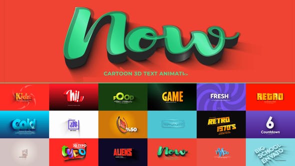 Videohive 3d Typograpy Scenes 30680769