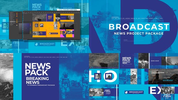 Videohive News Broadcast Pack 26021886