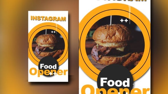 Videohive Instagram Food Opener 31377882