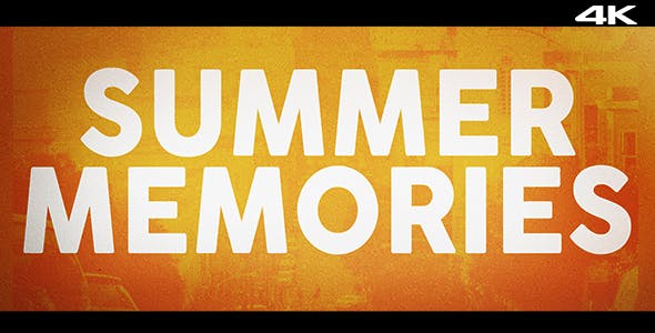 Videohive Summer Memories 16822023