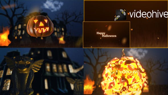 Videohive Halloween Logo 5821595
