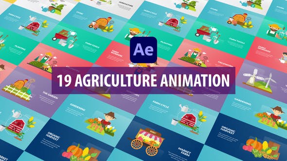 Videohive Agriculture Animation After Effects 31482679
