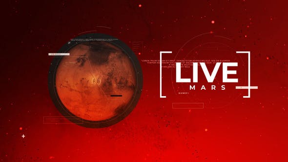 Videohive Mars Live Intro 30632051