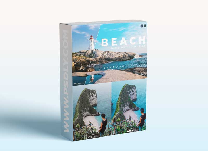 Beach Desktop and Mobile Lightroom Preset
