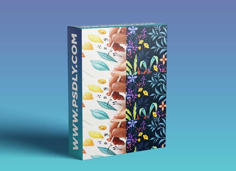 Botanical Scenes in Photoshop: Incorporating Watercolor Into Digital Design