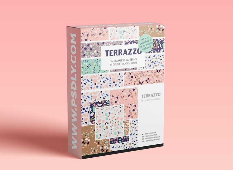 CM - Terrazzo Seamless Patterns 2430234