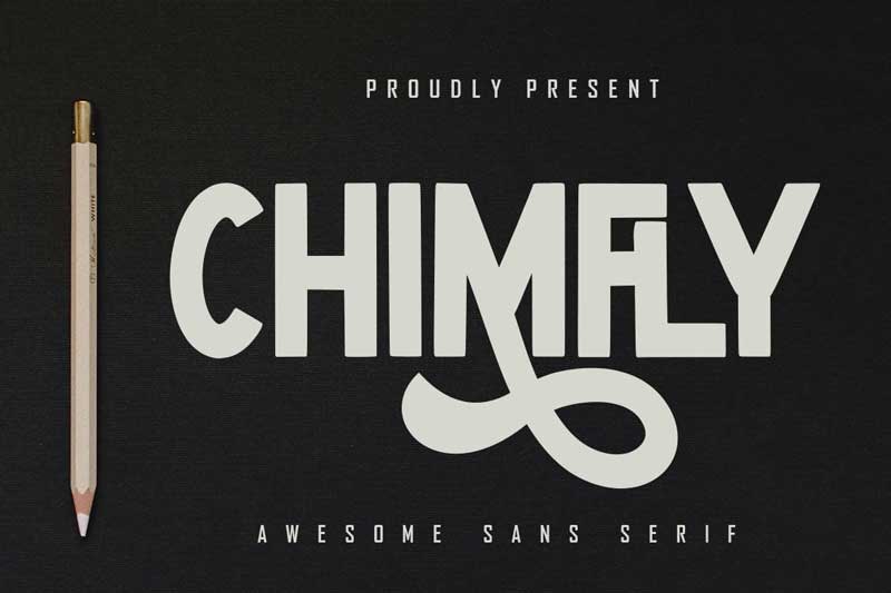 Chimfly - Awesome Sans Serif
