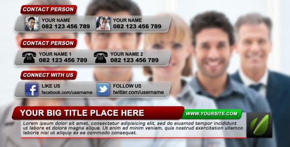 Videohive Corporate Business Lower Thirds 3253863
