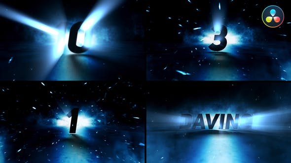 Videohive Light Rays Countdown 30230266