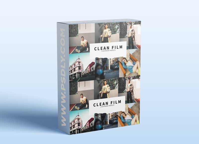 CreativeMarket - 10 Clean Film Lightroom Presets 5978548