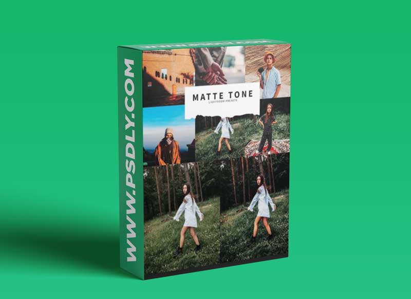 CreativeMarket - 10 Matte Tone Lightroom Presets 5978545