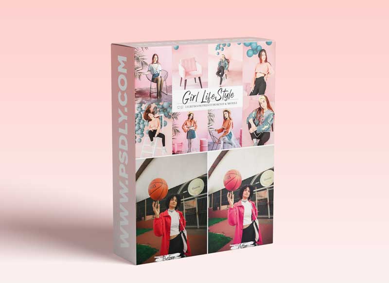 CreativeMarket - 10 Mobile & Lightroom Girl Lifestyle 5997403