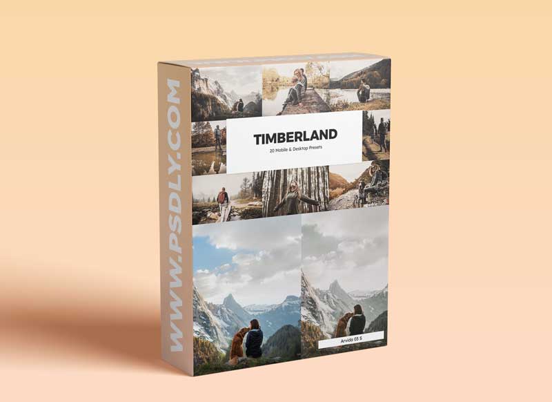 CreativeMarket - 20 Timberland Lightroom Presets & LUTs 6088734