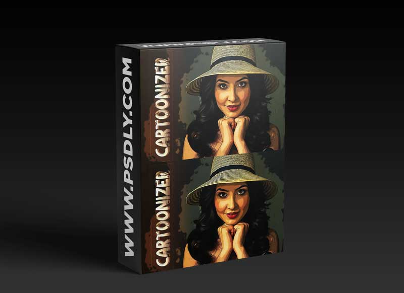 CreativeMarket - Cartoonizer Oil Paint 5915653