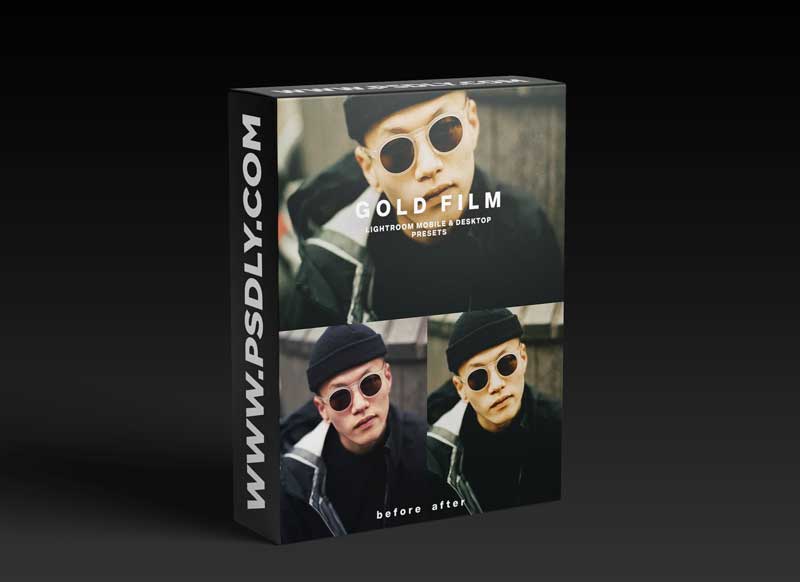 CreativeMarket - GOLD FILM Lightroom Presets 5924779